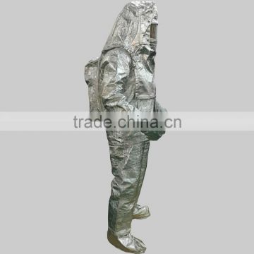 High quality 100% Aluminum foil firefighting firefighter suits
