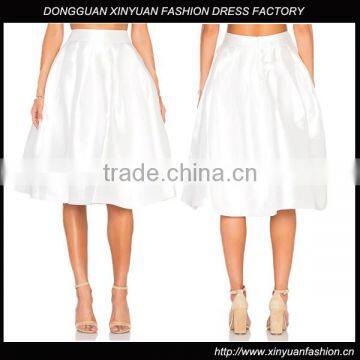 Women Casual Cheap White A-line Skirts Long Skirts New Ladies Fashion Wear A-line Skirts For Women
