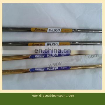 stepped stainless steel golf shafts