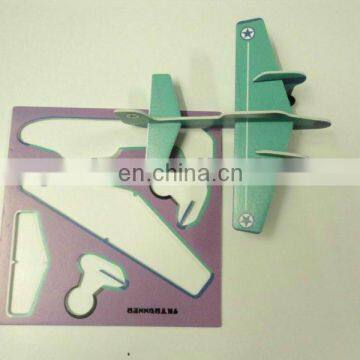 foam board plane with cutom die cut