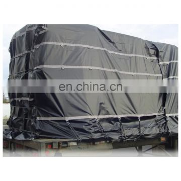 Heavy Duty strong reinforced 18 oz pvc tarpaulin fabric vinyl Lumber Tarp  and steel tarp