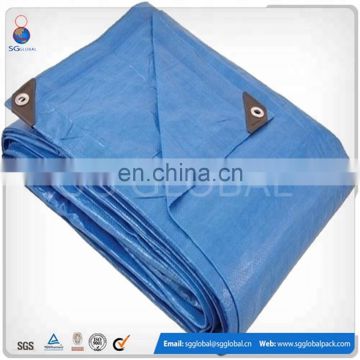 Super heavy duty custom printed blue tarps