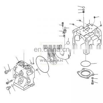 Mini Excavator Hydraulic Pump 708-1T-00470 Hydraulic Piston Pump D155AX-6 Hydraulic Pump Excavator Main