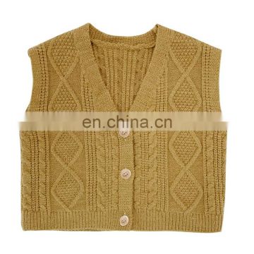 8267/baby girl cotton diamond cardigan vest spring autumn newest fashion knit girls coat