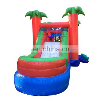 Commercial Kids Jumping Inflatables Castle Jungle Bounce House Water Slide Bouncer Combo