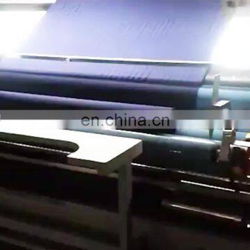 automatic fabric rewinder inspection winding machine price cloth fabric rolling measuring machine