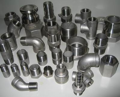 Stainless steel threaded pipe fitting