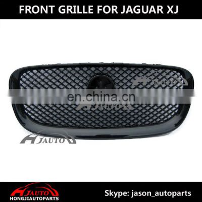 Original glossy black Chrome Front Grille  For Jaguar xf 2012-2014