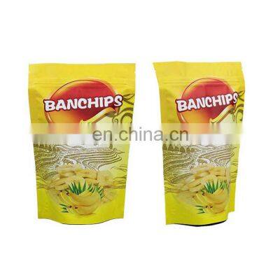 High Quality Korean Banana Snack Foods Packaging Pouch Security Plastic Seal Bags