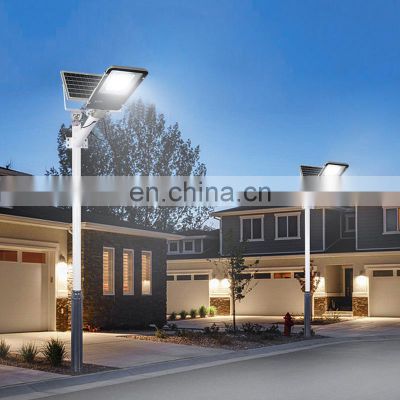 IP65 Waterproof Outdoor Solar Light 60W 100W All In One Integrated LED Solar Street Light