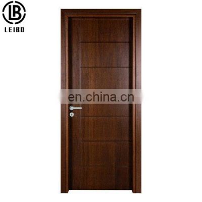 Fashionable Designs Popular Veneer Interior Solid Wood Door