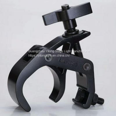 black color strong aluminum alloy clamps for led lighting
