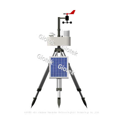 PC-6 Portable Automatic Weather Station, rainfall, solar radiation, carbon dioxide, Evaporation, Environmental Temperature& Humidity