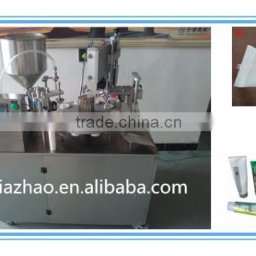 Semi-automatic Ultrasonic Plastic Tube Filling and Sealing Machine speed is adjustable
