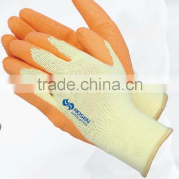 RS SAFETY 10 guage knitting Softtextile garden glove with assembly grip