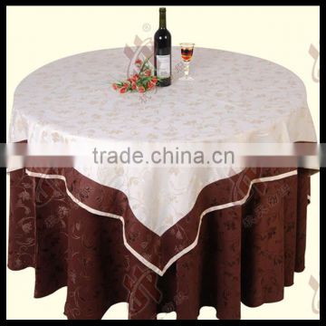 wedding decoration 100% polyester table cover