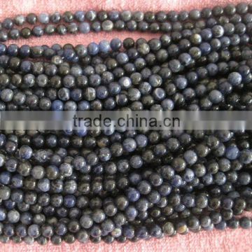 wholesale high quality gemstone sodalite round beads jewelry