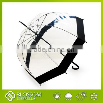 Dome rain umbrella with custom print