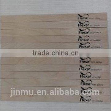 Custom logo printed wood paint mixing paddles