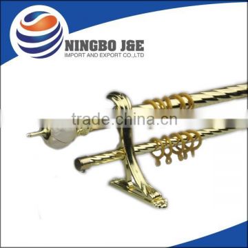 2015 Hot selling Iron Double Curtain Rod,curtain poles