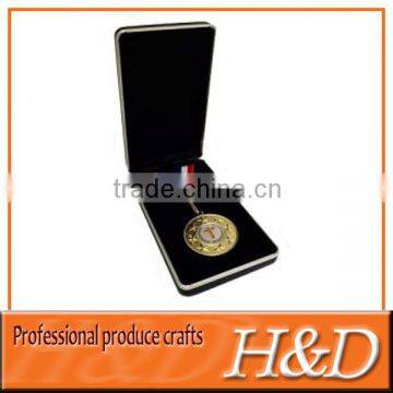 cheap military medals with long ribbon and 3D logo