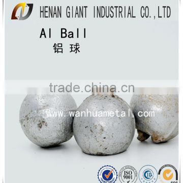 Steelmaking materials aluminum ball from China