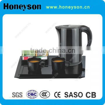 Electric kettle tray set in home appliance