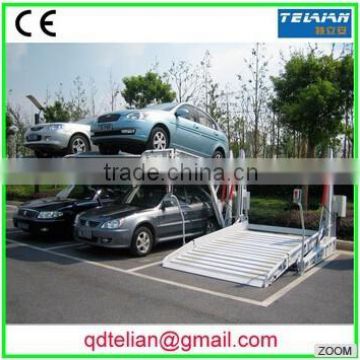 two post hydraulic tilt parking lift \ two post parking lift