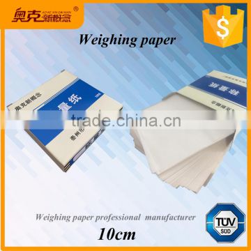 Alibaba Gold Supplier 10cm * 10cm Balance weighing paper for lab use                        
                                                Quality Choice