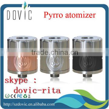 Newest design full mechanical pyrro clone /rba pyrro atomizer /pyrro atomizer