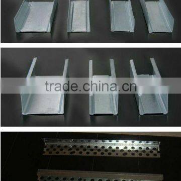 zinc galvanized drywall metal stud and truck