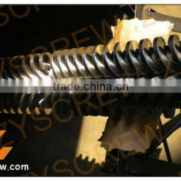 CONIC TWIN/DOUBLE SCREW BARREL FOR PE PIPE