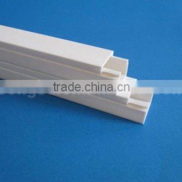 Hot sale pvc new type electrical cable trunking 20x10mm special type