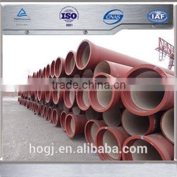 High quality ISO2531 ductile cast iron pipes