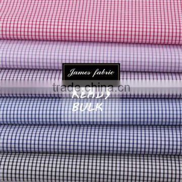 business shirt stock fabrics with high quality