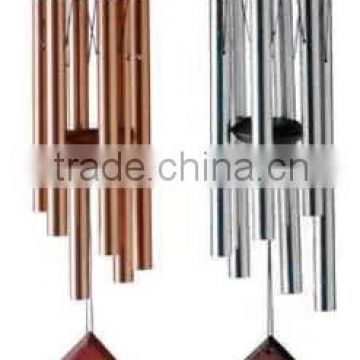 6-Tube Bronze Wind Chime Gold&Silver