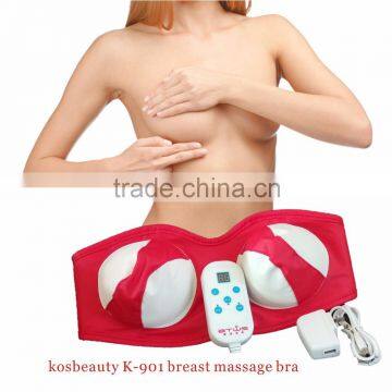 Hot breast massager bra electric breast