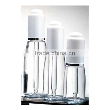glass cosmetic liquid drop bottle