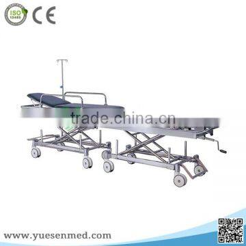 YSHB-JH2A Luxurious manual patient hand-over stretcher cart