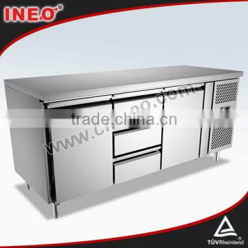 304 Stainless Steel Low Power Consumption Refrigerator/Refrigerated Counter/Freezer Refrigerator Hotel Kitchen