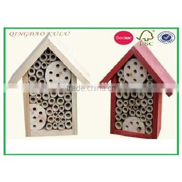 FSC wooden insect bee house