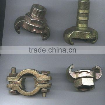 Low Abrasion and High Reliability Double Bolt Clamp