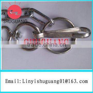 Linyi Shuguang High Quality Electro Galvanized Animal metal chain