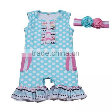 High quality wholesale kids girls cotton soft romper baby clothes one-piece bodysuit infant toddler climbing jumpsuit clothes