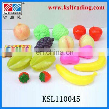 decoration kids plastic simulation fruit toys