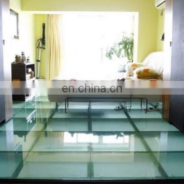 Factory Price China Top Brand Clear Flat/Bend Tempered Glass Floor Panels