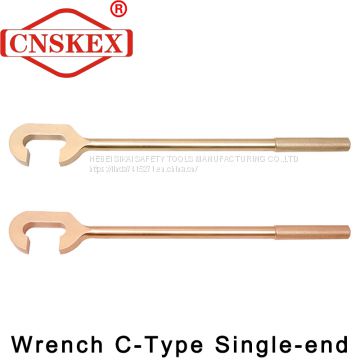 Non Sparking Wrench C-Type Single-end Tools
