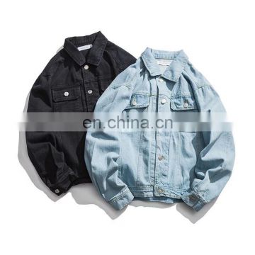 2020 new  arrival Spring Custom mens jeans oversized denim jackets