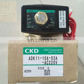 CKD Solenoid valve low price solenoid valve ADK11-15A-03A