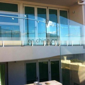 10mm thick tempered balcony glass 8mm flat clear tempered glassfor commercial buildings